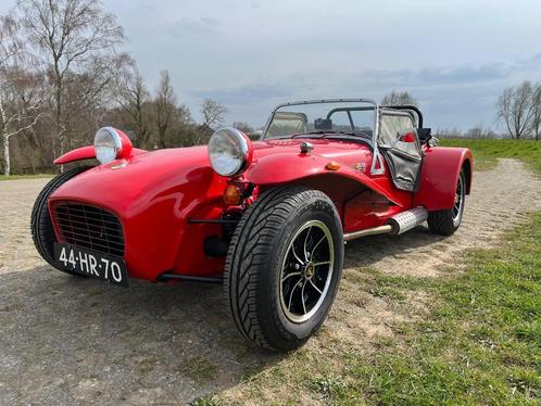 CATERHAM 7 1975, EERSTE IN NEDERLAND!!, Auto's, Oldtimers, Particulier, Lichtmetalen velgen, Open dak, Lotus, Benzine, Cabriolet