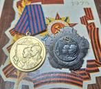Joegoslavische Orde van de Arbeid Derde Klasse & Medaille, Ophalen of Verzenden, Landmacht, Nederland, Lintje, Medaille of Wings