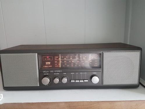 ITT Viola 350 Stereo Radio - Nieuwstaat & onbeschadigd, Antiek en Kunst, Antiek | Tv's en Audio, Ophalen of Verzenden