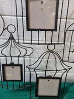 Fotolijst vogelhuisjes metaal voor drie foto’s, Ophalen of Verzenden, 'T Olde Gre-j, Info@toldegrej.nl, Endepoelstraat 20f Didam