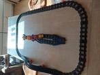 Lego trein met rails en poppetjes, Hobby en Vrije tijd, Overige merken, Gelijkstroom, Rails, Ophalen of Verzenden