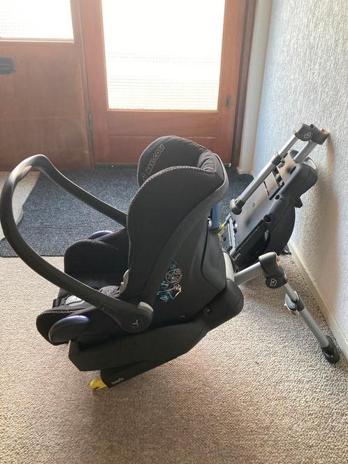 Maxi-cosi met 2x Isofix onderstel, Kinderen en Baby's, Autostoeltjes, Gebruikt, Maxi-Cosi, 0 t/m 13 kg, Isofix, Slaapstand, Zijbescherming