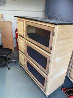 Flat 3 etages, Dieren en Toebehoren, Knaagdieren en Konijnen | Hokken en Kooien, Ophalen, 110 cm of meer, Nieuw, Hamster