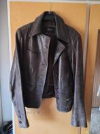 Dames leren jasje, Kleding | Dames, Jassen | Zomer, Ophalen of Verzenden, Zo goed als nieuw, Maat 38/40 (M), Bruin