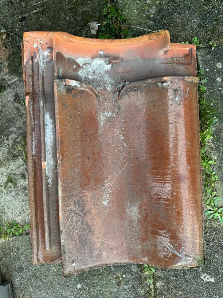 Dakpan VHV lichtbruin Kurtjens, Doe-het-zelf en Verbouw, Dakpannen en Dakbedekking, Gebruikt, Dakpannen, Steen of Klei, Overige kleuren