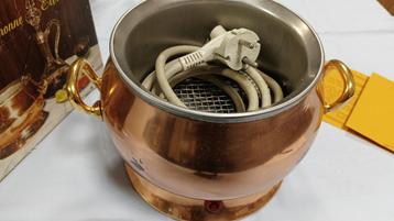 Vintage Nigro elektrische fonduepan koper (700W) beschikbaar voor biedingen