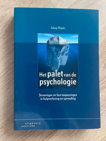 Jakop Rigter - Het palet van de psychologie beschikbaar voor biedingen