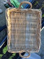Rotan Dienblad - 52x40 cm, Ophalen, Gebruikt, Rechthoekig, Overige materialen