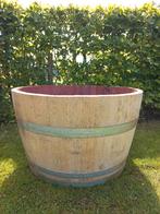 Groot Eikenhouten Bloembak Minivijver 200 Liter, Ophalen, Rond, Nieuw, Tuin