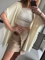 Boho Vest / poncho met franjes, Ophalen of Verzenden, Zo goed als nieuw, Maat 42/44 (L)