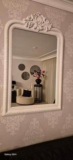 Riverdale spiegel met kuif, Ophalen, Zo goed als nieuw, Rechthoekig, Minder dan 100 cm