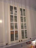 Ikea keukendeurtjes vitrine en glazen planken, Ophalen