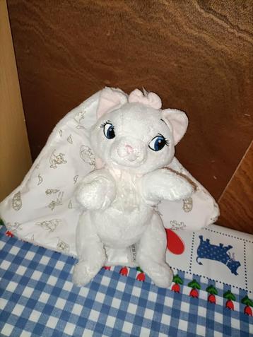 Aristocat Marie knuffel met knuffeldoekje Disney  beschikbaar voor biedingen