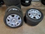 Renault Clio/Dacia Duster/Logan/  4 seisoenbanden 195/55/16, Ophalen, Gebruikt, 16 inch, Banden en Velgen