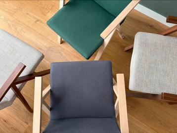 Vier hele mooie eetkamerstoelen, Linteloo model D, super!!!! beschikbaar voor biedingen