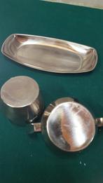 Roomstel, driedelig van rvs 18/8, Ophalen of Verzenden, 'T Olde Gre-j, Info@toldegrej.nl, Endepoelstraat 20f Didam