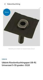 Ubbink Riool ontluchtingspan type UB-R1, Afvoer, Pvc, Ophalen of Verzenden, Zo goed als nieuw