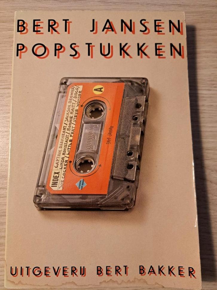 Bert Jansen - Popstukken (zeldzaam), Boeken, Muziek, Artiest, Ophalen of Verzenden