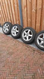 Winterbanden op lichtmetalen Borbet velgen 5x112, Auto-onderdelen, Banden en Velgen, 16 inch, Banden en Velgen, 205 mm, Winterbanden