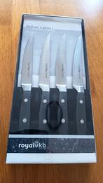 Steakmessen set, 4 delig, Ophalen of Verzenden, Nieuw, Rvs of Chroom