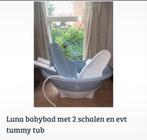 Luna Babybad met 2 schalen evt tummy tub, Kinderen en Baby's, Badjes en Verzorging, Overige merken, Badje, Zo goed als nieuw, Ophalen