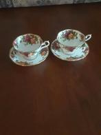 Royal Albert 2 avon kop en schotels Old Country Rose, Antiek en Kunst, Antiek | Servies los, Ophalen of Verzenden