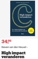 High Impact veranderen Steven van den Heuvel Nieuw NP €34,95, Nieuw, Steven van den Heuvel, Verzenden