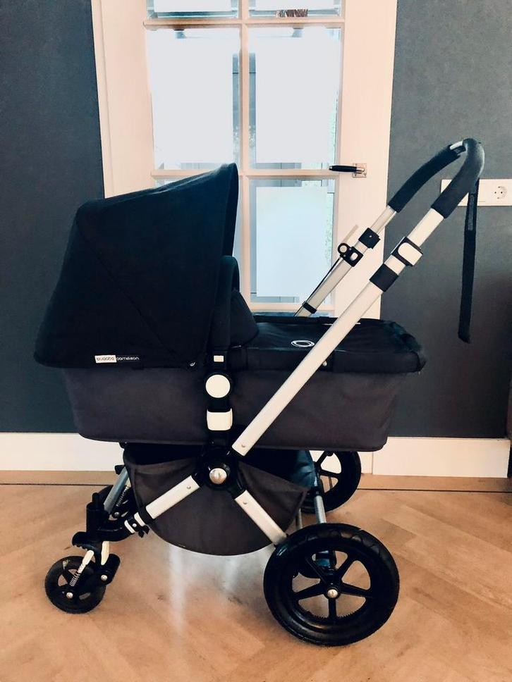 Bugaboo Cameleon Zwart/Antraciet.NIEUWSTAAT/GEHEEL COMPLEET, Kinderen en Baby's, Kinderwagens en Combinaties, Zo goed als nieuw
