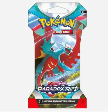 Pokémon Paradox Rift: Sleeved Booster Pack  – Slechts €5,75! beschikbaar voor biedingen