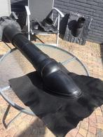 Dak doorvoer ventilatie 125 mm, Ophalen, Kunststof, Gebruikt, Zwart
