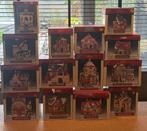 Compleet groot Kerstdorp Kersthuis Lemax Classic Cars, Diversen, Kerst, Ophalen, Zo goed als nieuw