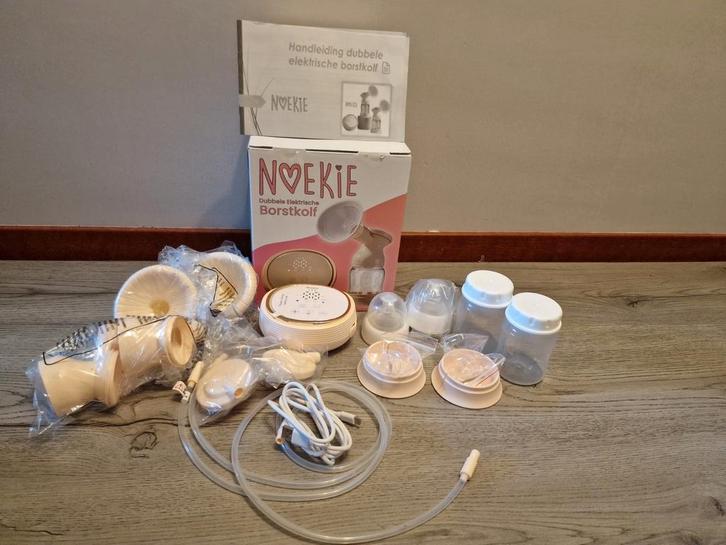 Noekie Elektrische Dubbele borstkolf, Kinderen en Baby's, Babyvoeding en Toebehoren, Zo goed als nieuw, Borstkolf, Ophalen