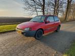 Toyota Starlet 1.3 16V 1996 Rood, Auto's, Toyota, Voorwielaandrijving, Stof, 4 cilinders, Starlet
