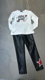 MONNALISA | Mooie set: legging en shirt | 134-140, Gebruikt, Meisje, Ophalen of Verzenden, Setje