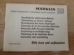 Marklin boekje instructies voor aansluiting., Hobby en Vrije tijd, Modeltreinen | H0, Wisselstroom, Gebruikt, Märklin, Boek, Tijdschrift of Catalogus