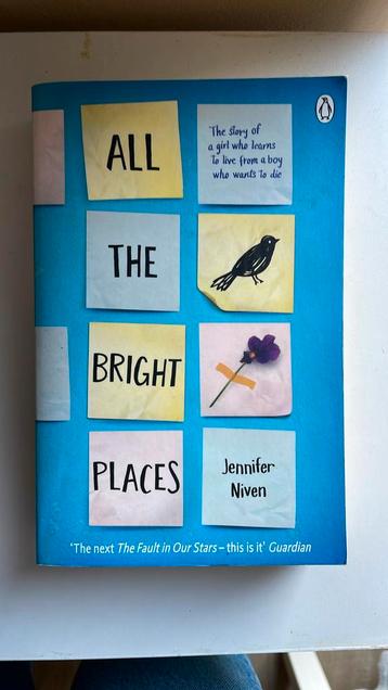 All the bright places - Jennifer Niven beschikbaar voor biedingen