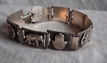 Verzilverde armband, Sieraden, Tassen en Uiterlijk, Armbanden, Gebruikt, Overige materialen, Zilver, Ophalen of Verzenden