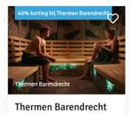 Kortingsbon sauna Barendrecht. 40% korting, Kortingsbon, Spa of Sauna