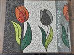 Mozaïek, schilderij met mozaïek steentjes/tegels gemaakt., Ophalen of Verzenden, Nieuw, Knutselwerk