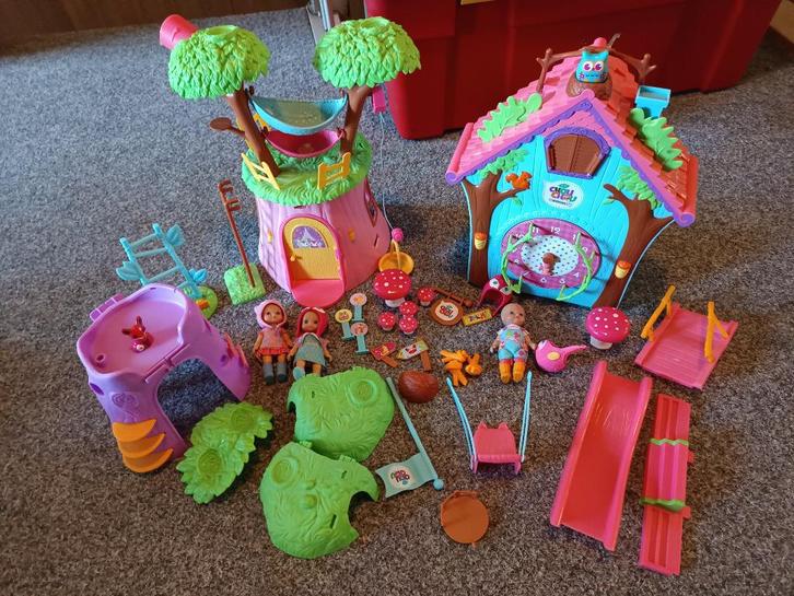 mini ChouChou Birdies Clockhouse en nog 2, van Zapf, Kinderen en Baby's, Speelgoed | Poppen, Zo goed als nieuw, Overige typen