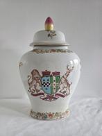Wong Lee - vaas - Emaille, Porselein, Ophalen of Verzenden