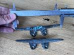 2 Bronzen kikkers 13 cm, Watersport en Boten, Ophalen of Verzenden, Gebruikt, Overige typen