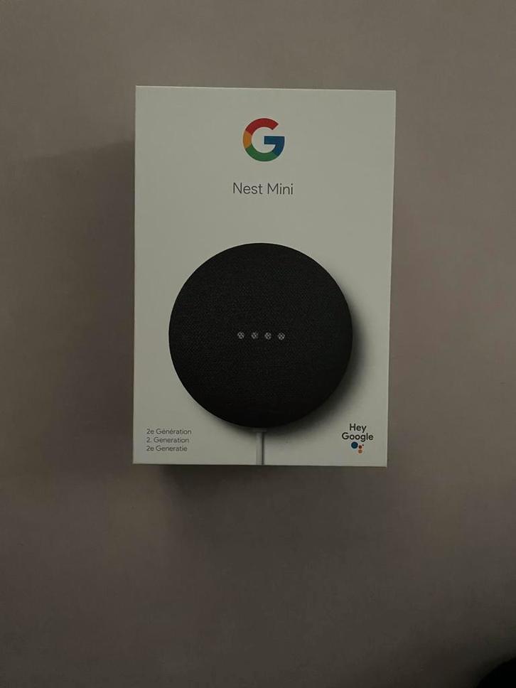 Google Nest Mini V2, Audio, Tv en Foto, Mediaspelers, Ophalen of Verzenden