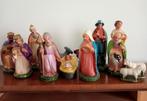 Antieke beelden kerststal, Ophalen of Verzenden