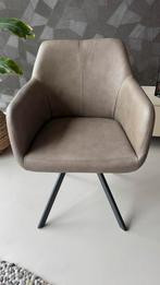 3 eettafelstoelen Sem met leer bekleed, Ophalen, Overige kleuren, Drie, Leer