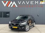 Mazda CX-5 2.0 4WD 161pk 2014 Airco Clima Navigatie Trekhaak, 15 km/l, Zwart, Zwart, Leder