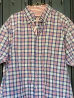 Vintage Maison de Bonneterie heren geruit overhemd knopen, Overige kleuren, Vintage, Ophalen of Verzenden, Zo goed als nieuw
