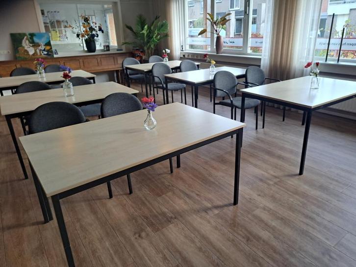 Vergadertafels 6 stuks, Huis en Inrichting, Bureaus, Gebruikt, Ophalen