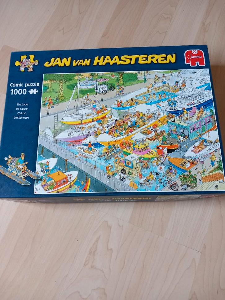 Jan van Haasteren puzzels, Hobby en Vrije tijd, Denksport en Puzzels, Zo goed als nieuw, 500 t/m 1500 stukjes, Ophalen