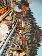 Te koop een volledige spoorbaan schaal N, Ophalen, Gebruikt, Gelijkstroom, Trix